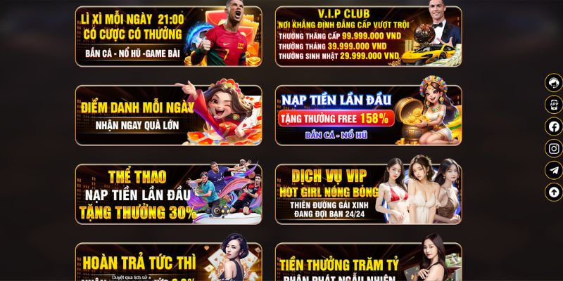 Các chương trình khuyến mãi độc quyền chỉ có tại 789win